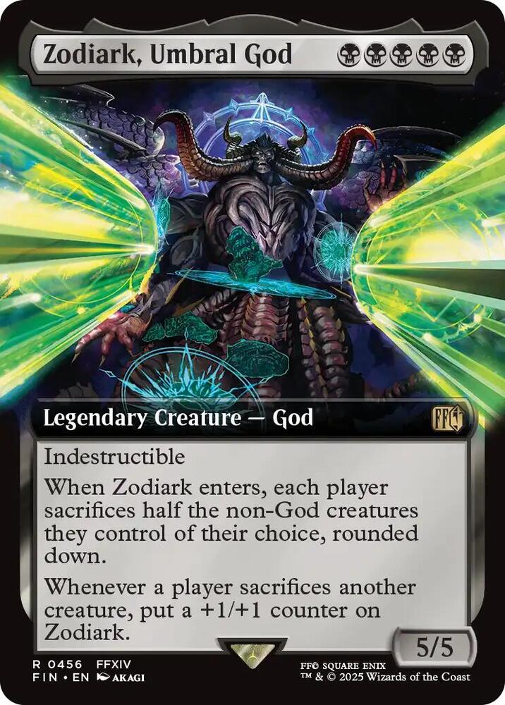 Zodiark, Umbral God 456/309 (FINAL FANTASY)  - Extended Art | Good Games Morley