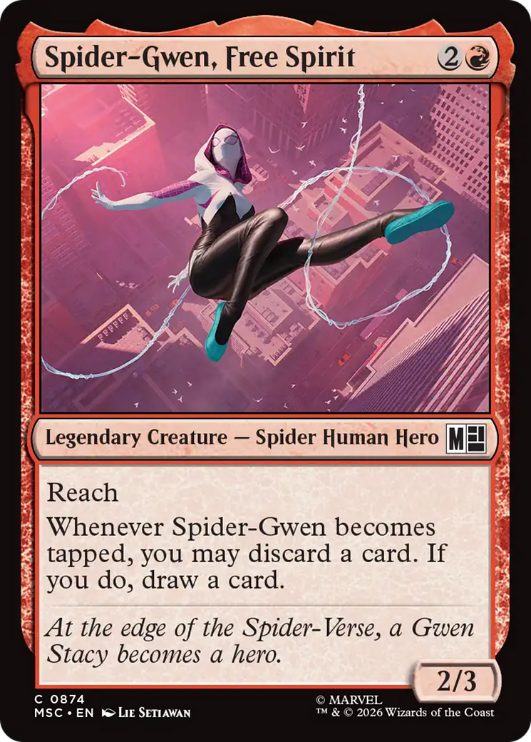 Spider-Gwen, Free Spirit [Marvel Super Heroes Commander] | Good Games Morley