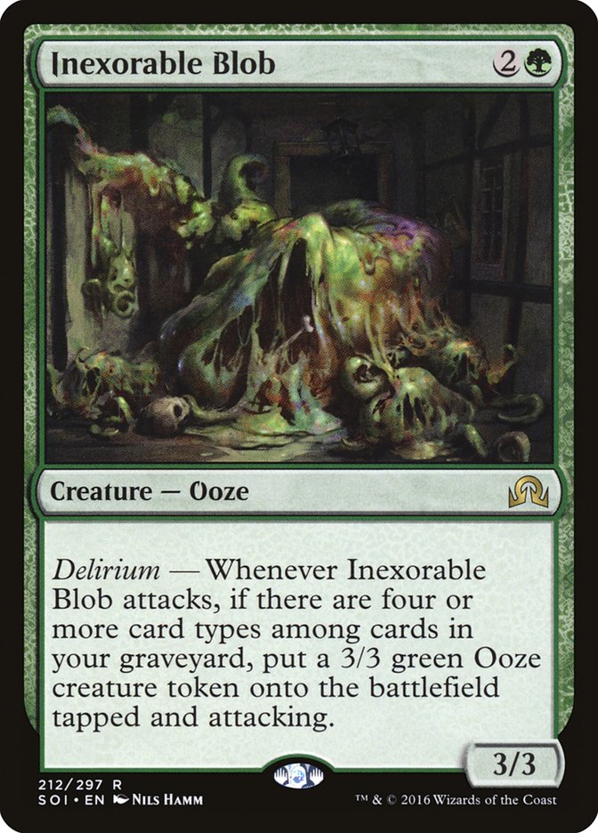 Inexorable Blob 212/297 (Shadows over Innistrad)  | Good Games Morley