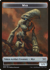 Cat // Myr (024) Double-Sided Token [Double Masters Tokens] | Good Games Morley