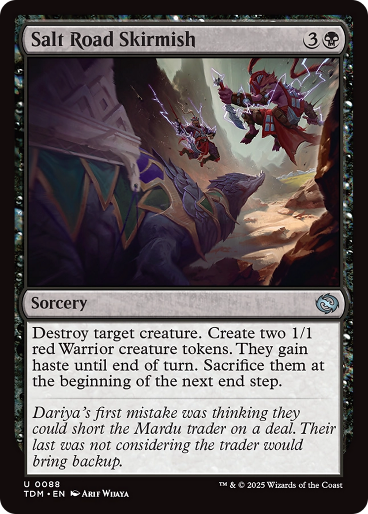 Salt Road Skirmish [Tarkir: Dragonstorm] | Good Games Morley