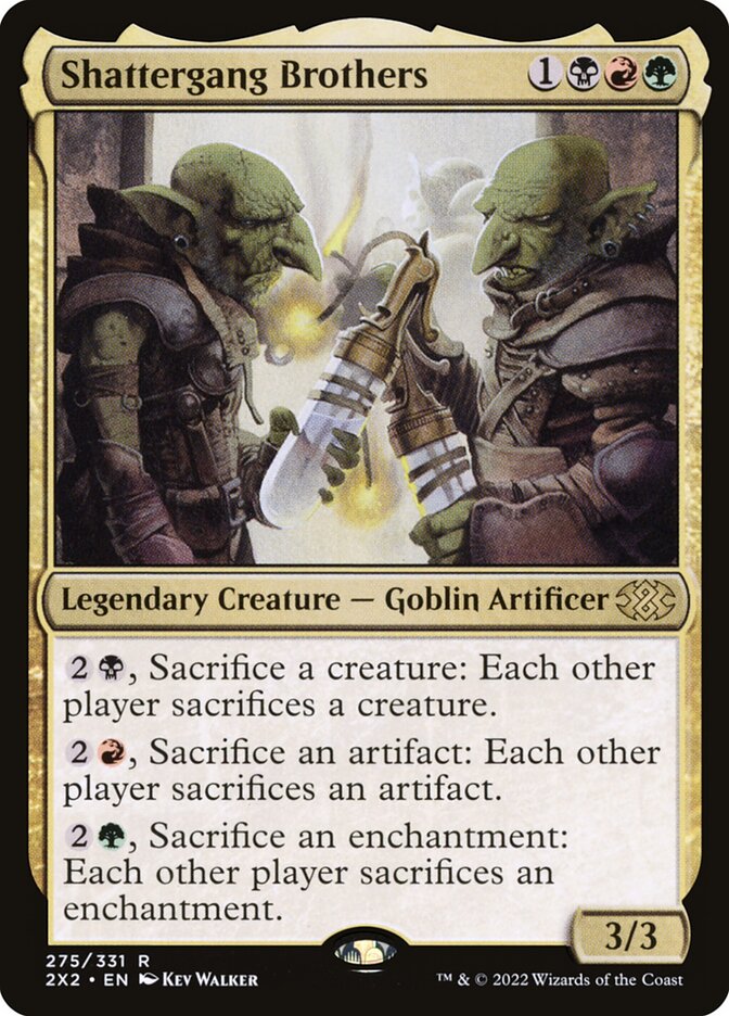 Shattergang Brothers 275/331 (Double Masters 2022)  - Foil | Good Games Morley