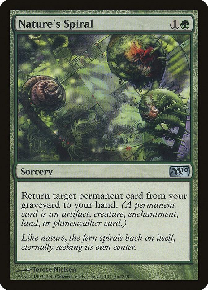 Nature's Spiral 196/249 (Magic 2010 (M10))  | Good Games Morley