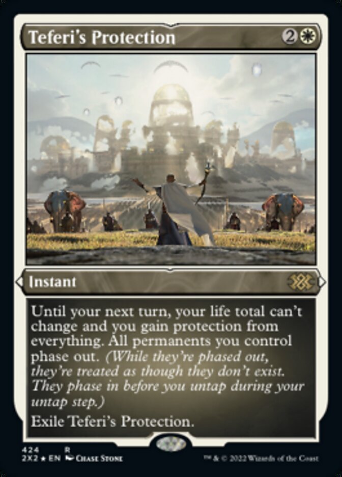 Teferi's Protection (Foil Etched) [Double Masters 2022] | Good Games Morley