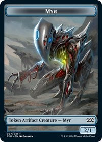 Myr (007) // Wolf Double-Sided Token [Double Masters Tokens] | Good Games Morley