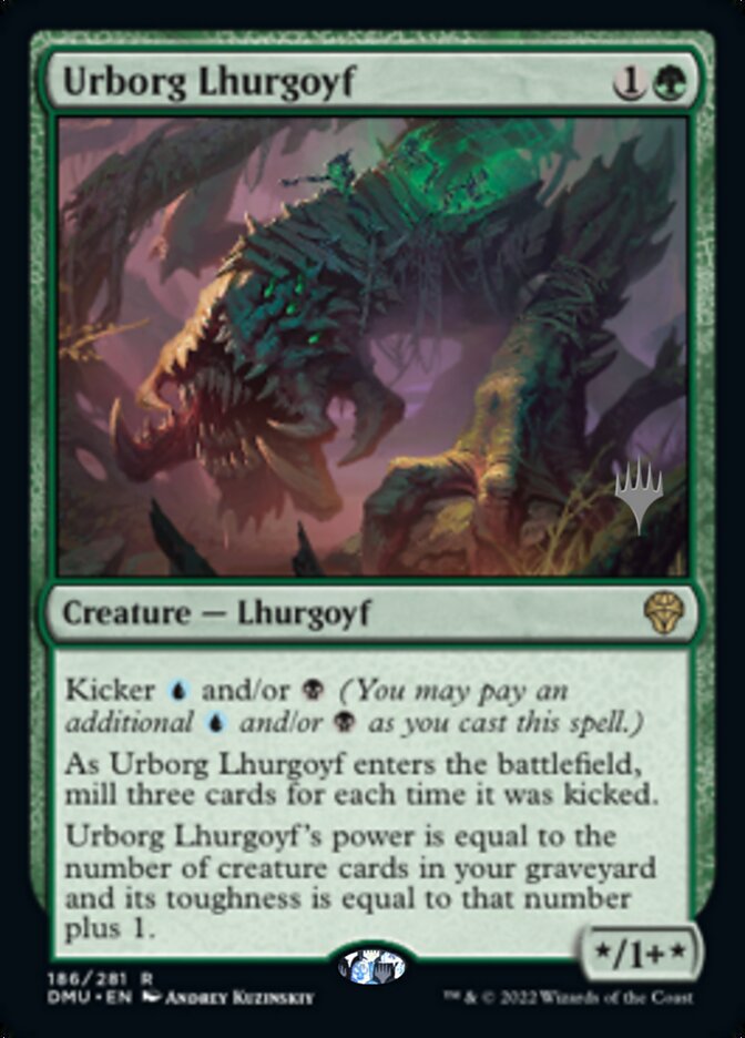 Urborg Lhurgoyf (Promo Pack) [Dominaria United Promos] | Good Games Morley