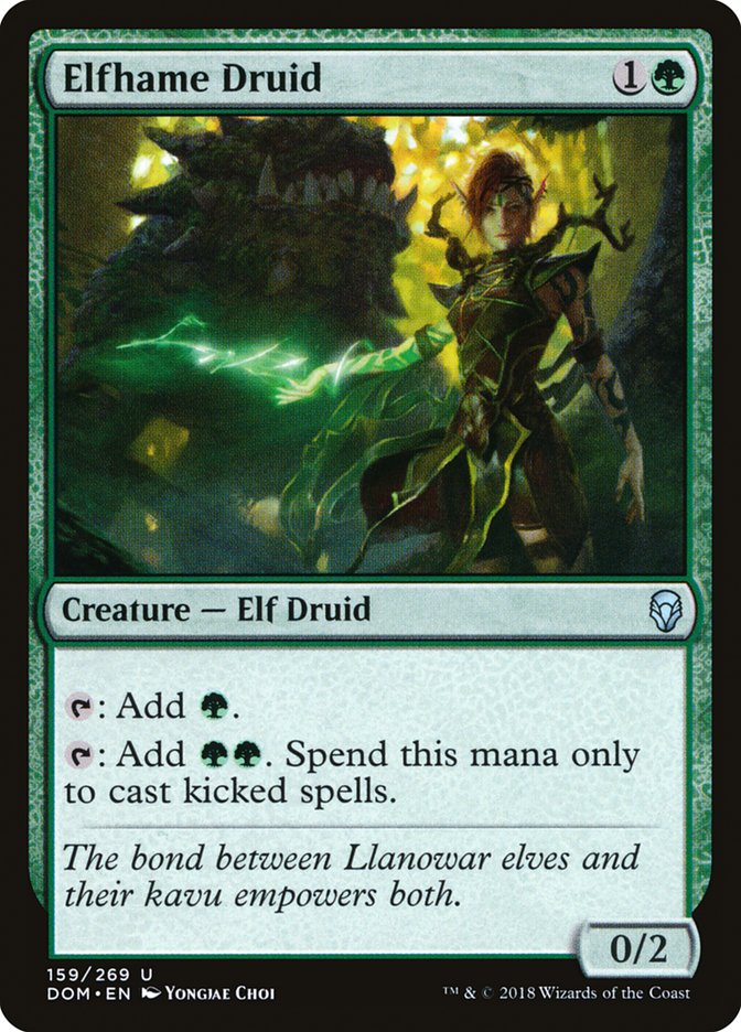 Elfhame Druid 159/269 (Dominaria)  | Good Games Morley