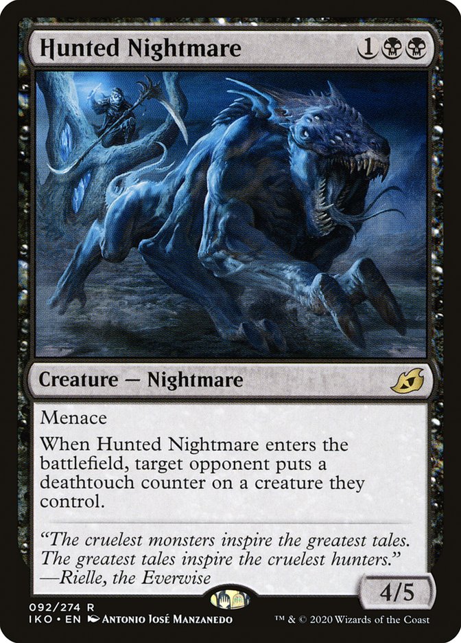 Hunted Nightmare 92/274 (Ikoria: Lair of Behemoths)  | Good Games Morley