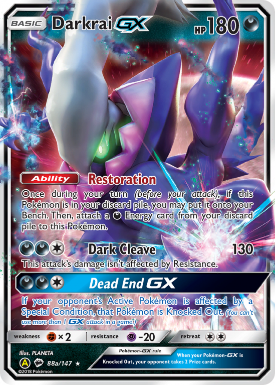 Darkrai GX (88a/147) [Alternate Art Promos] | Good Games Morley