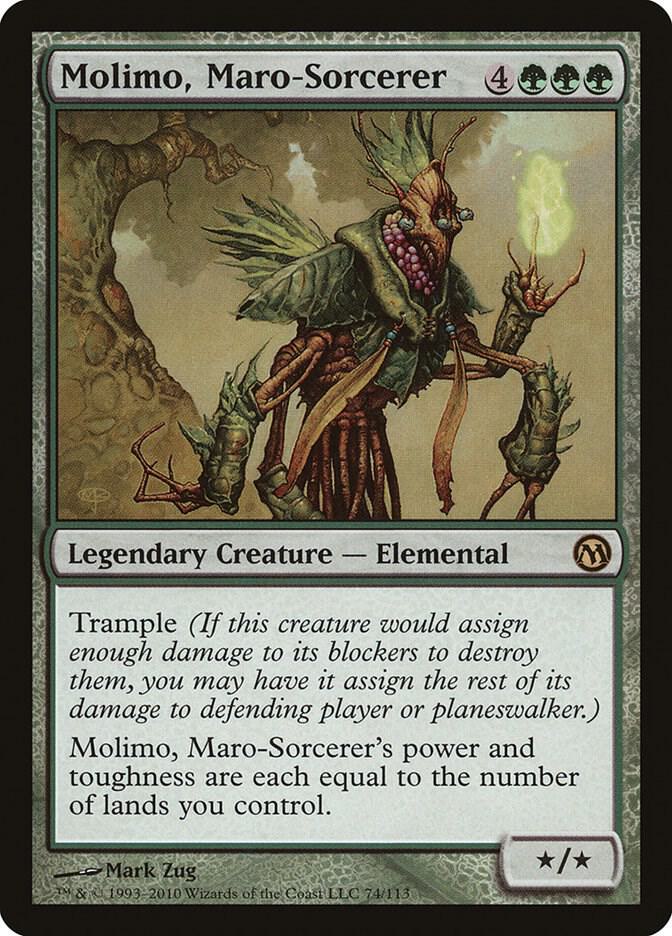 Molimo, Maro-Sorcerer 74/113 (Duels of the Planeswalkers)  | Good Games Morley
