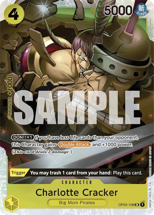 Charlotte Cracker (Reprint) OP03-108 (Premium Booster -The Best-)  - Foil | Good Games Morley
