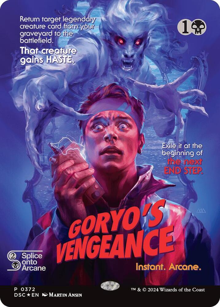 Goryo's Vengeance 372 (Commander: Duskmourn: House of Horror)  - Showcase Foil | Good Games Morley