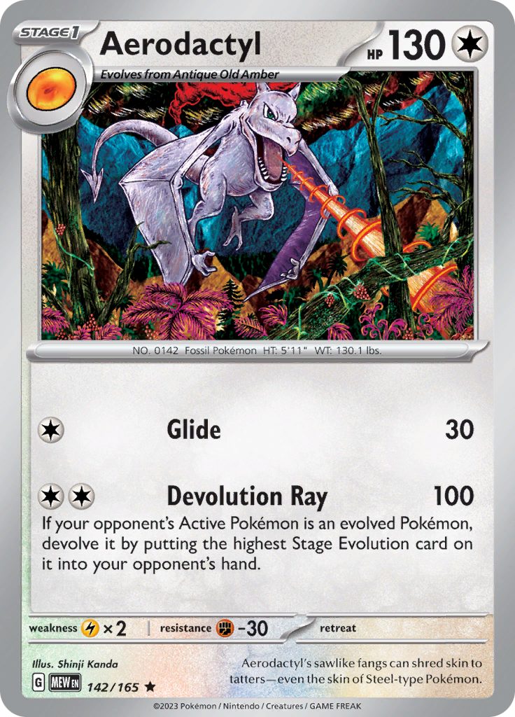 Aerodactyl (142/165) [Scarlet & Violet 151] | Good Games Morley
