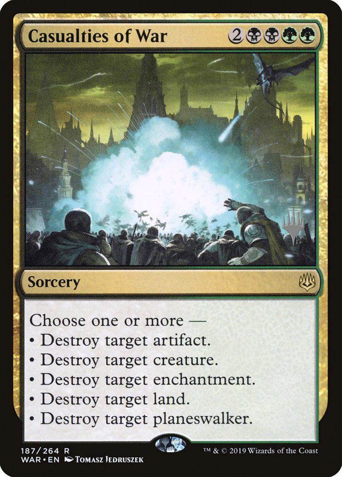 Casualties of War (Promo Pack) [War of the Spark Promos] | Good Games Morley