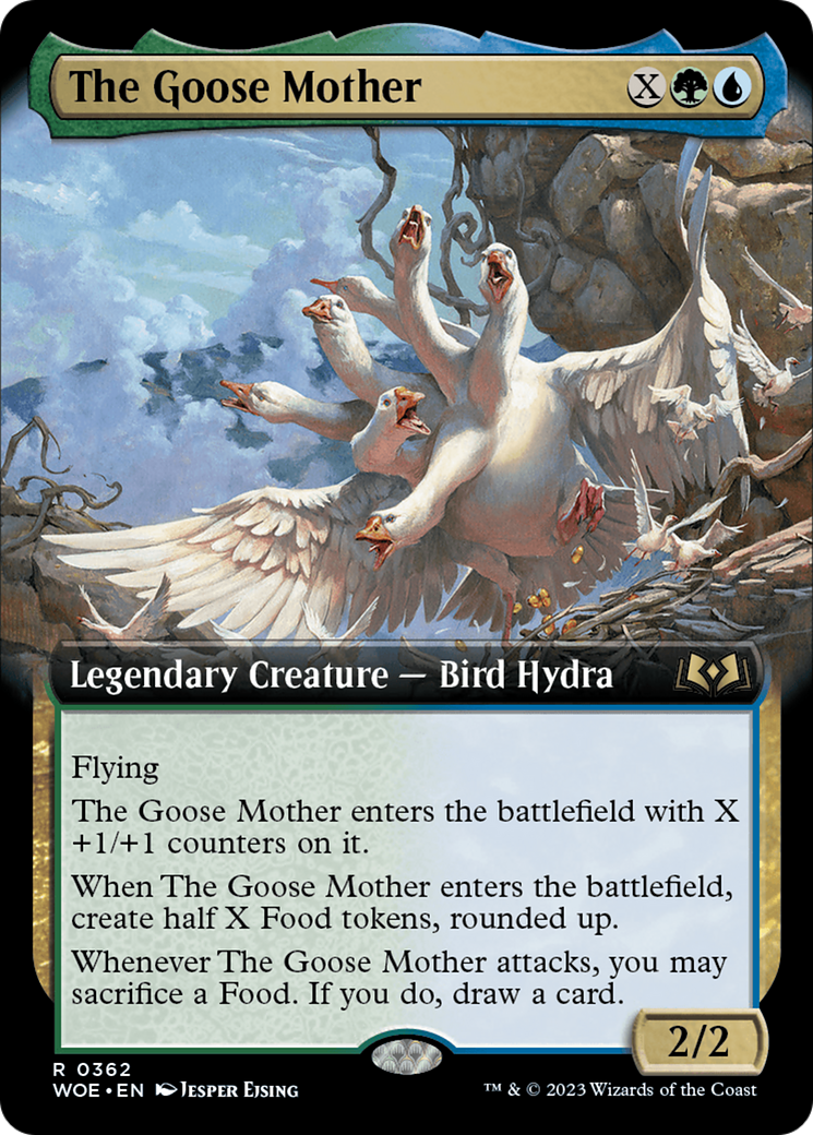 The Goose Mother (Extended Art) [Wilds of Eldraine] | Good Games Morley