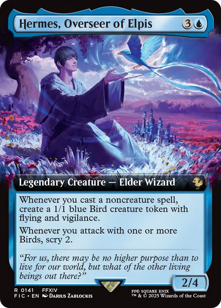 Hermes, Overseer of Elpis (Extended Art) [FINAL FANTASY Commander] | Good Games Morley