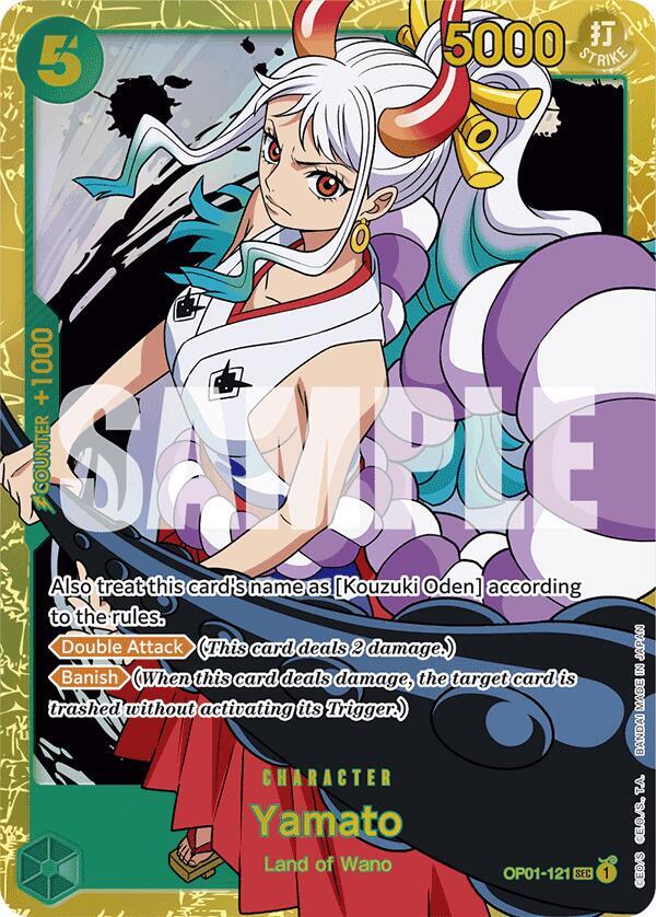Yamato (Reprint) OP01-121 (Premium Booster -The Best-)  - Foil | Good Games Morley