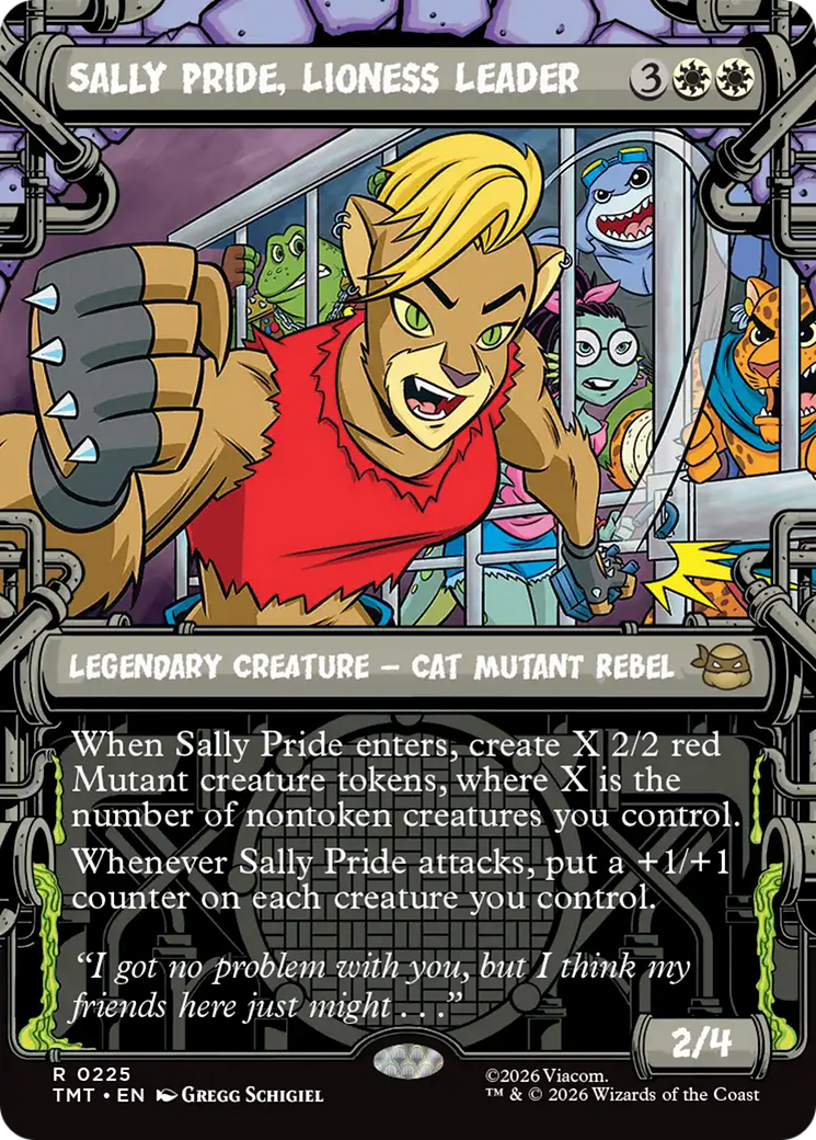 Sally Pride, Lioness Leader (Showcase) [Teenage Mutant Ninja Turtles] | Good Games Morley