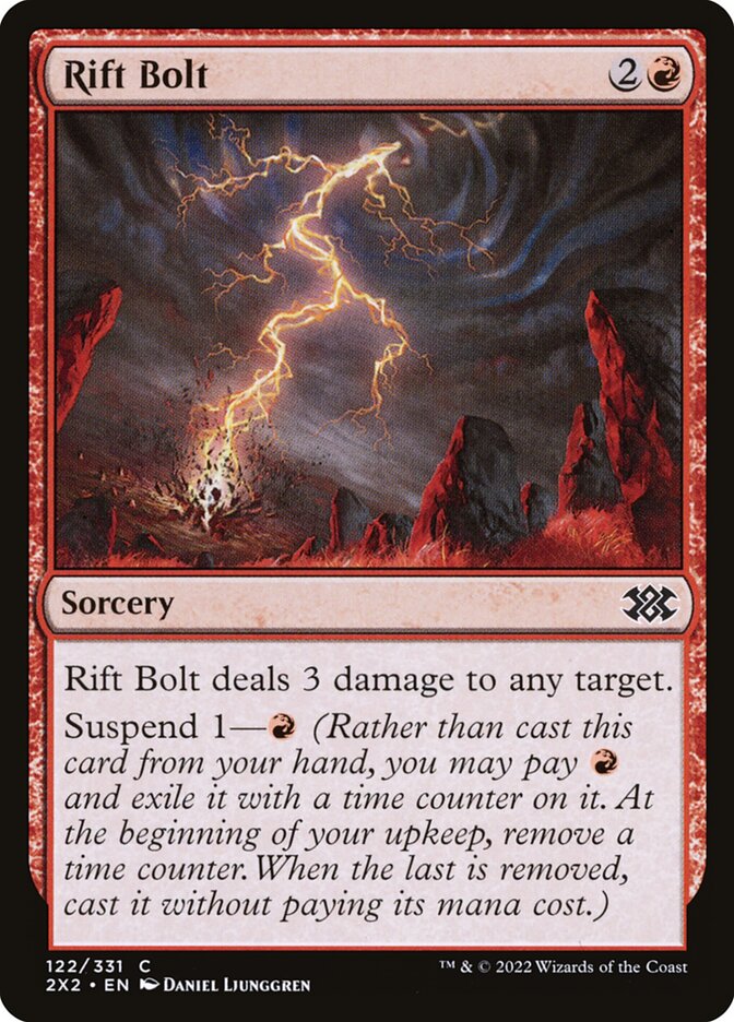 Rift Bolt 122/331 (Double Masters 2022)  - Foil | Good Games Morley