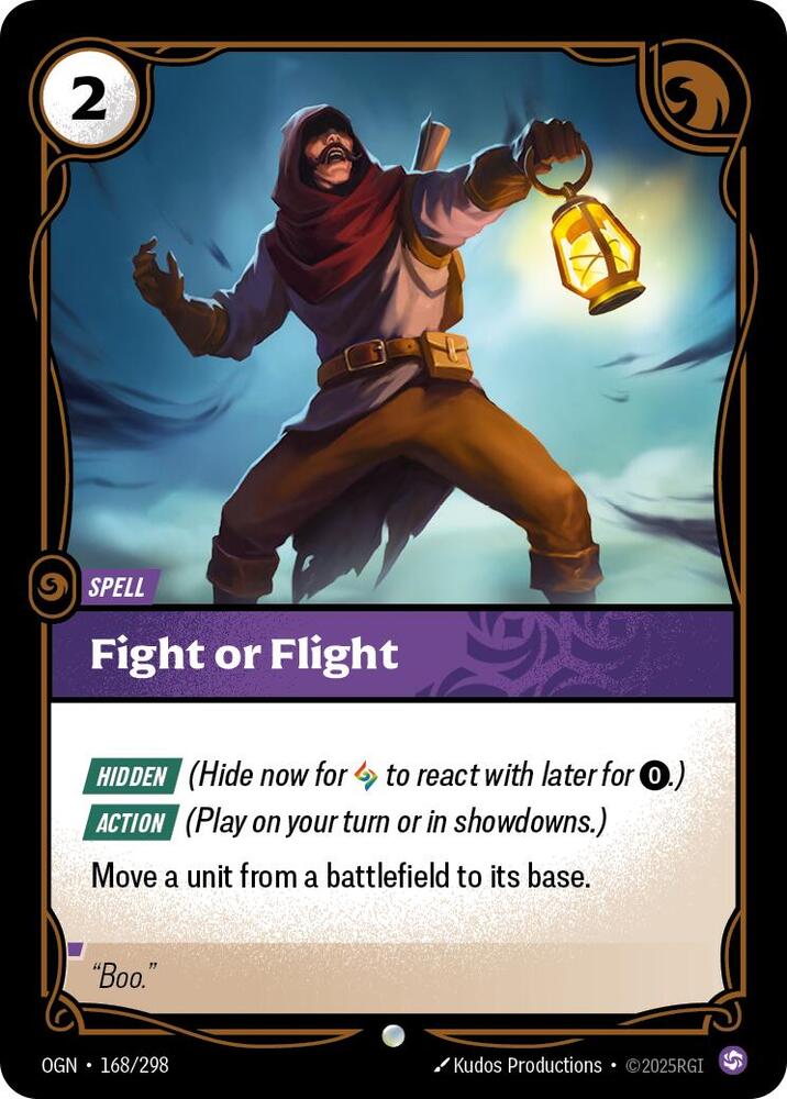 Fight or Flight 168/298 (Origins)  | Good Games Morley