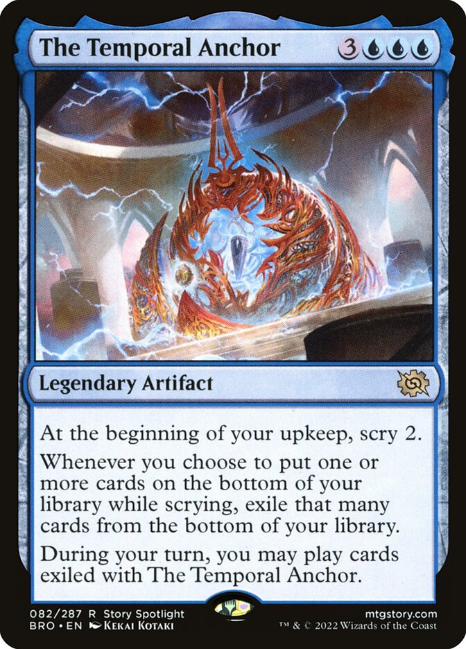 The Temporal Anchor 82 (The Brothers' War)  - Foil | Good Games Morley