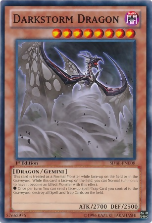 Darkstorm Dragon [SDBE-EN008] Common | Good Games Morley