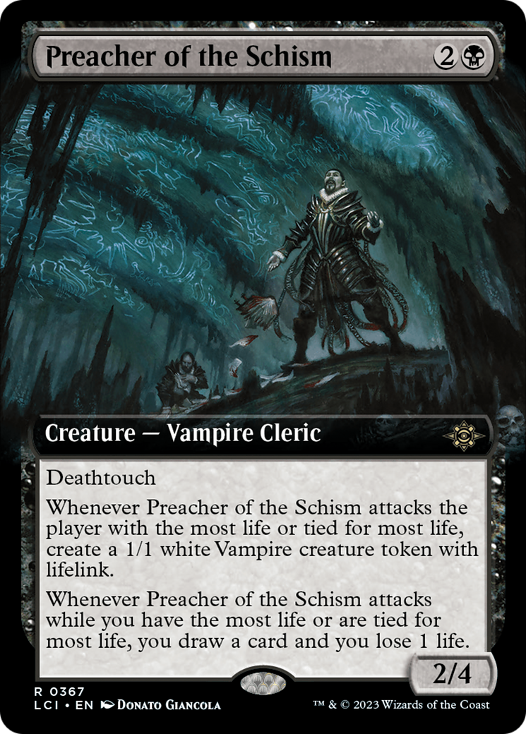 Preacher of the Schism (Extended Art) [The Lost Caverns of Ixalan] | Good Games Morley
