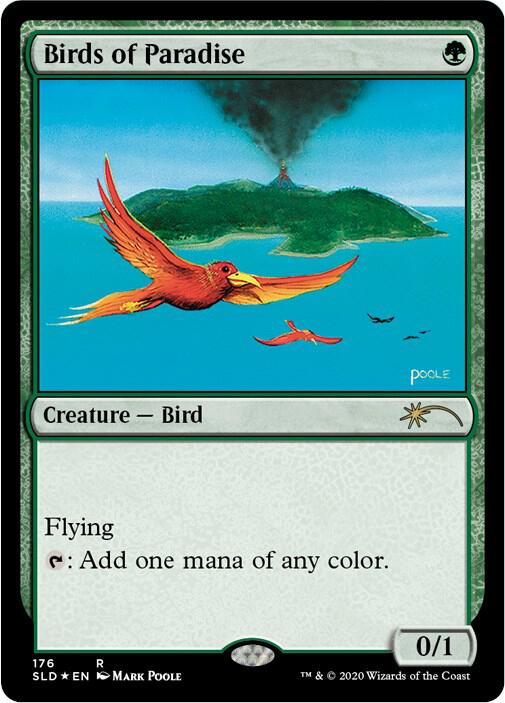 Birds of Paradise 176 (Secret Lair Drop Series)  - Foil | Good Games Morley
