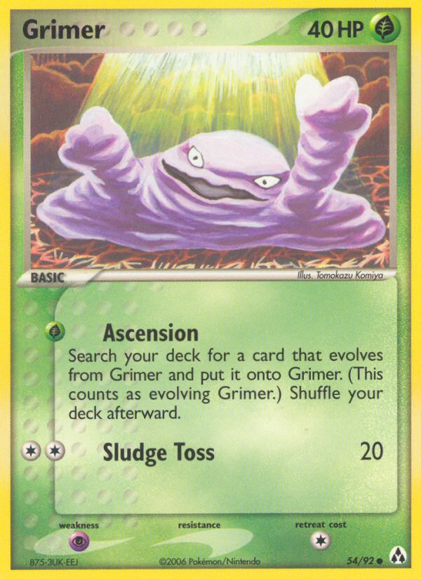 Grimer (54/92) [EX: Legend Maker] | Good Games Morley