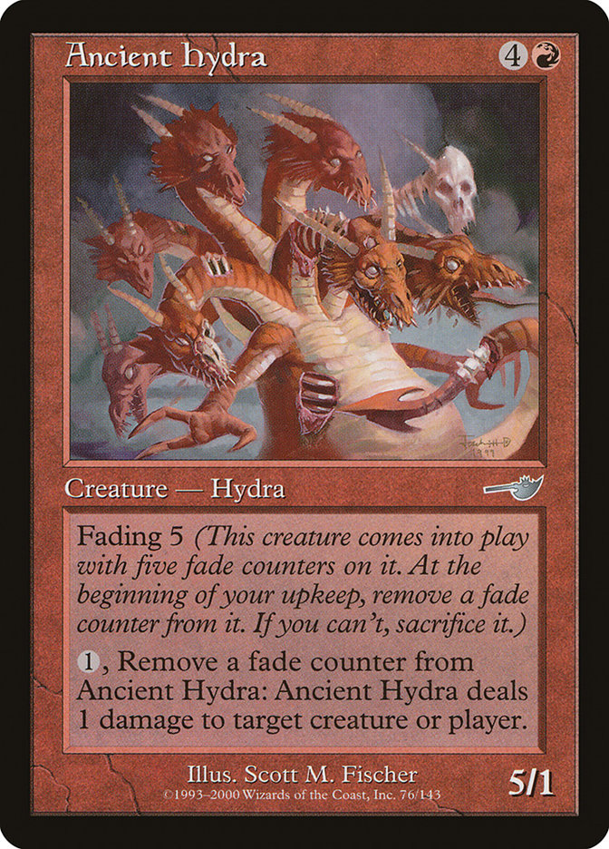 Ancient Hydra 76/143 (Nemesis)  - Foil | Good Games Morley