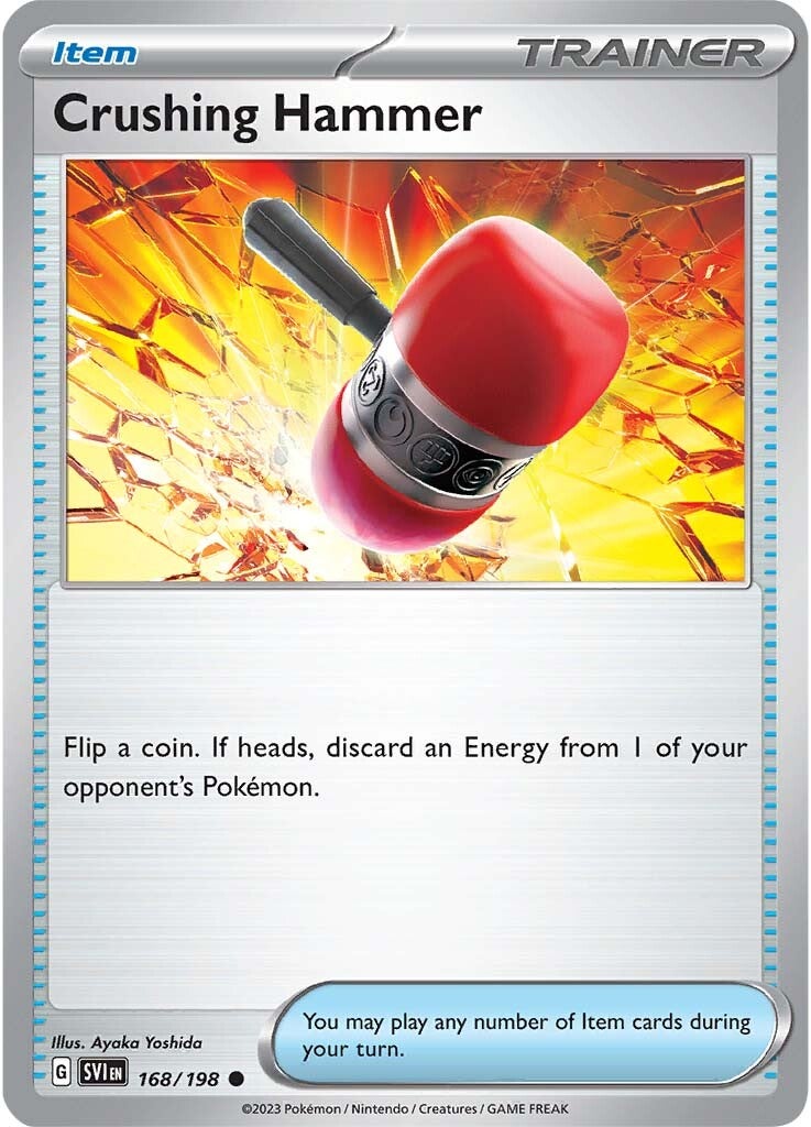 Crushing Hammer (168/198) [Scarlet & Violet: Base Set] | Good Games Morley