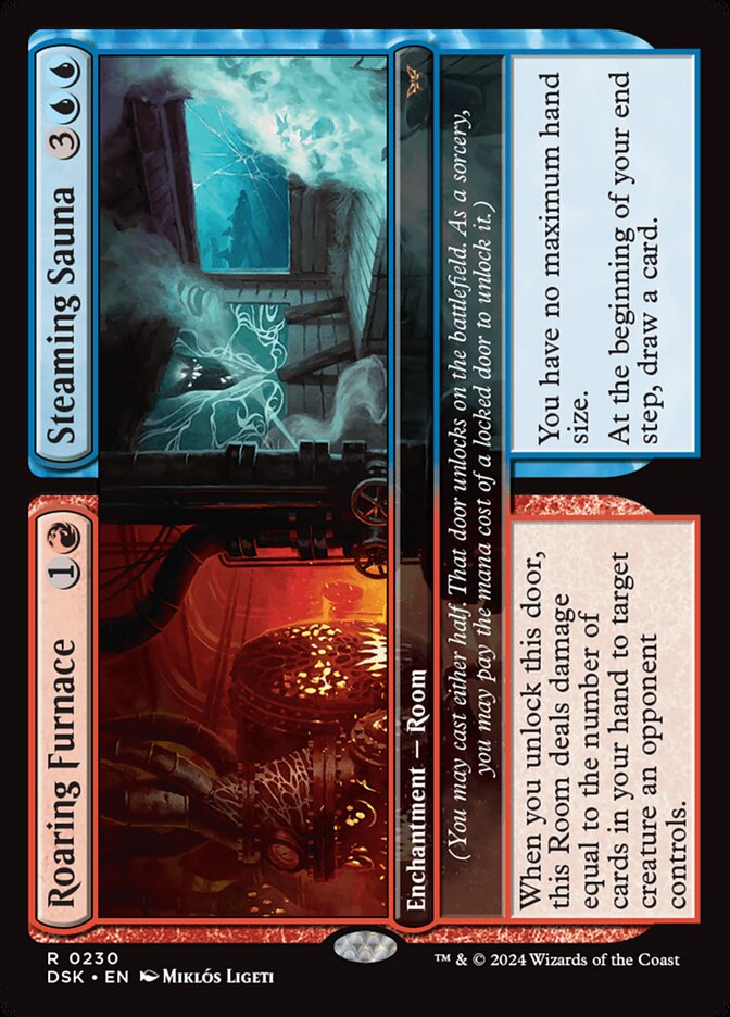 Roaring Furnace // Steaming Sauna 230 (Duskmourn: House of Horror)  | Good Games Morley