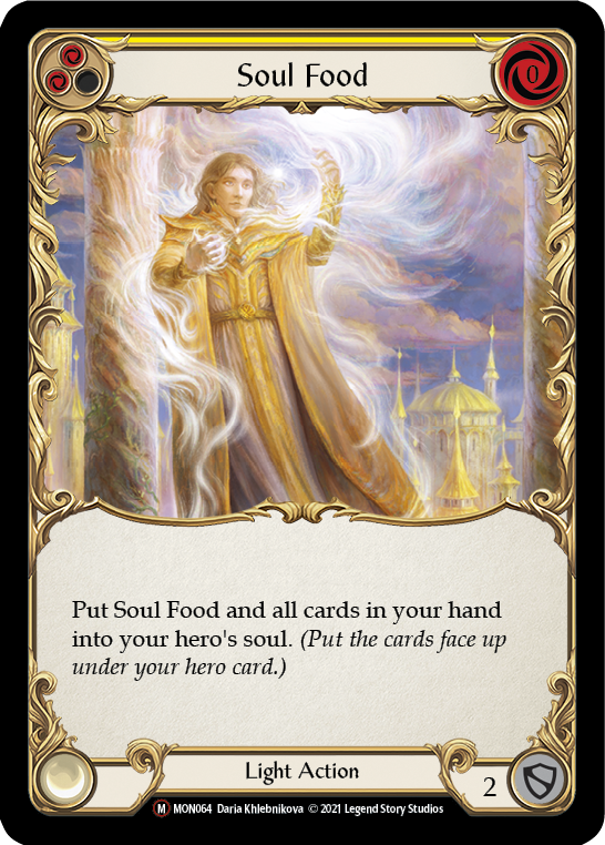 Soul Food [U-MON064-RF] (Monarch Unlimited)  Unlimited Rainbow Foil | Good Games Morley