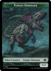Fungus Dinosaur // Skeleton Pirate Double-Sided Token [The Lost Caverns of Ixalan Tokens] | Good Games Morley