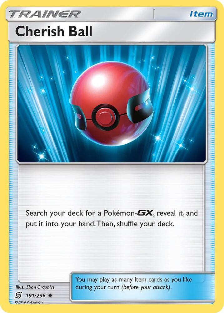 Cherish Ball 191/236 (SM - Unified Minds)  | Good Games Morley
