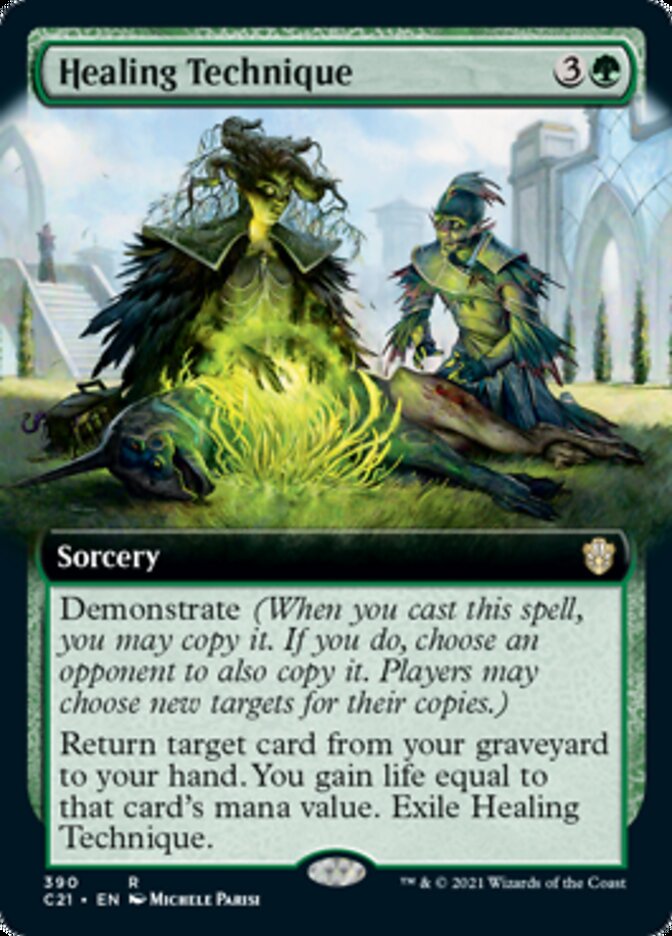Healing Technique (Extended Art) [Commander 2021] | Good Games Morley