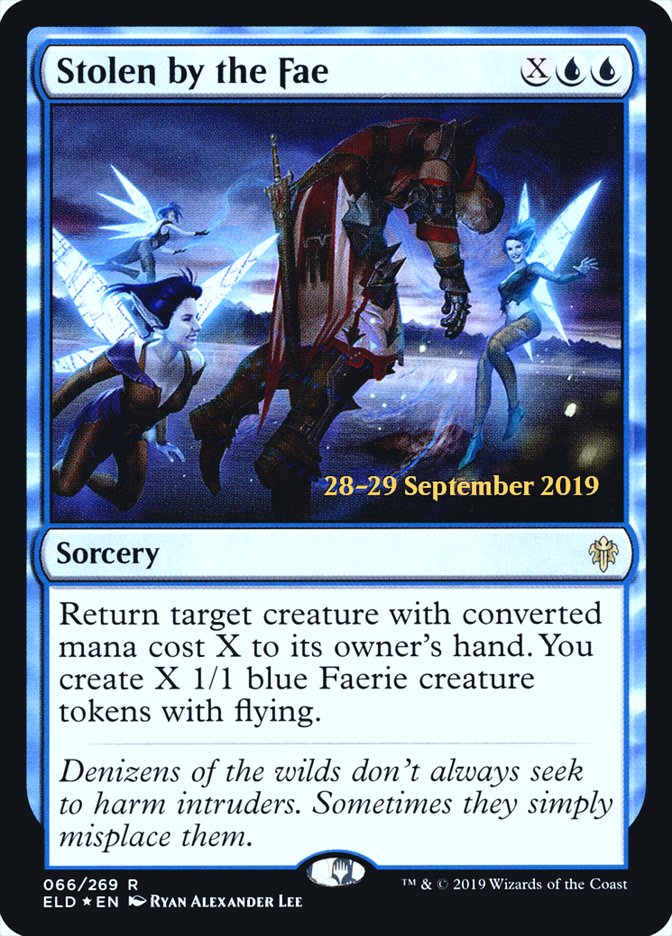 Stolen by the Fae [Throne of Eldraine Prerelease Promos] | Good Games Morley