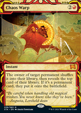 Chaos Warp [Strixhaven: School of Mages Mystical Archive] | Good Games Morley