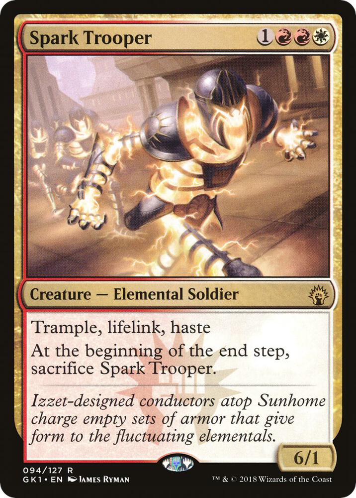 Spark Trooper 94/127 (Guilds of Ravnica: Guild Kits)  | Good Games Morley