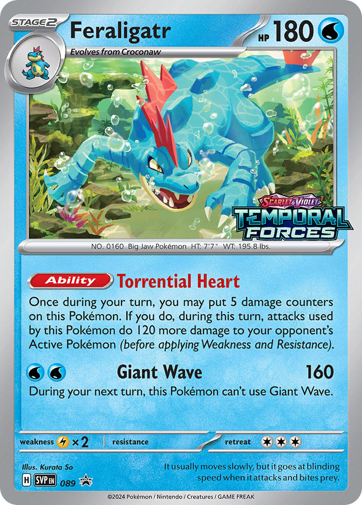 Feraligatr (089) [Scarlet & Violet: Black Star Promos] | Good Games Morley