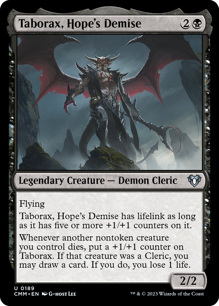 Taborax, Hope's Demise [Commander Masters] | Good Games Morley