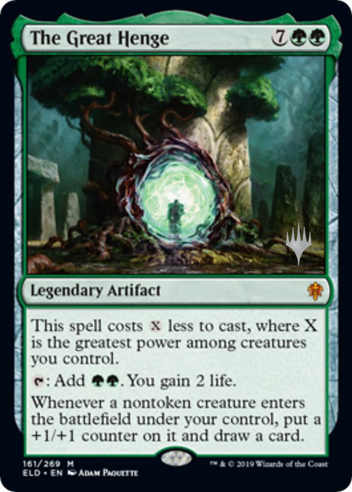 The Great Henge 161p/152 (Promo Pack: Throne of Eldraine)  | Good Games Morley
