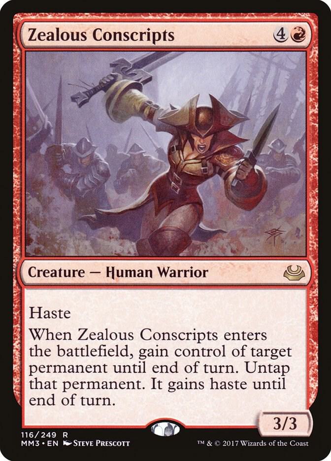 Zealous Conscripts 116/249 (Modern Masters 2017)  | Good Games Morley