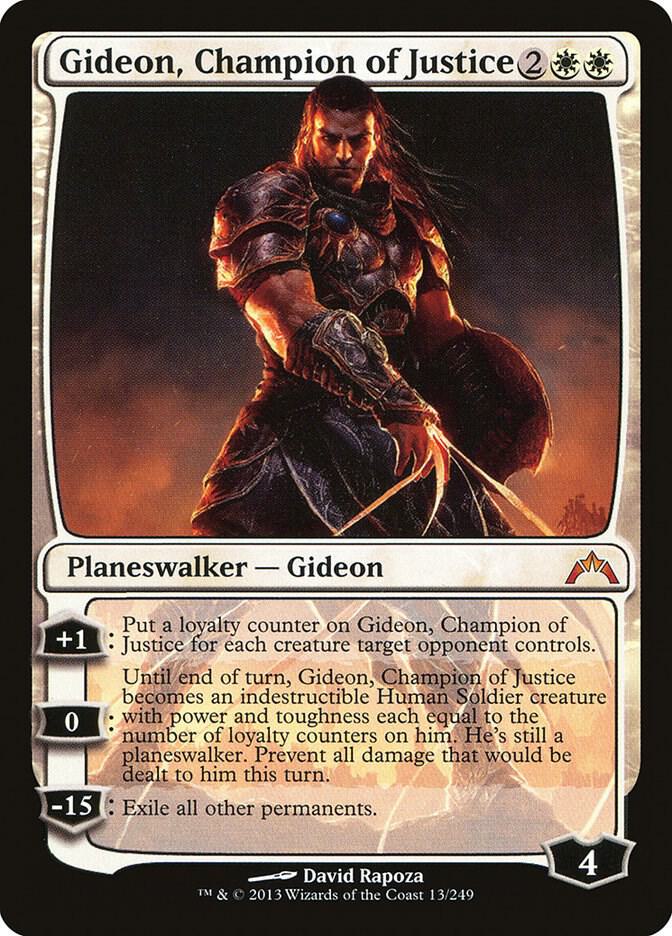 Gideon, Champion of Justice 13/249 (Gatecrash)  | Good Games Morley