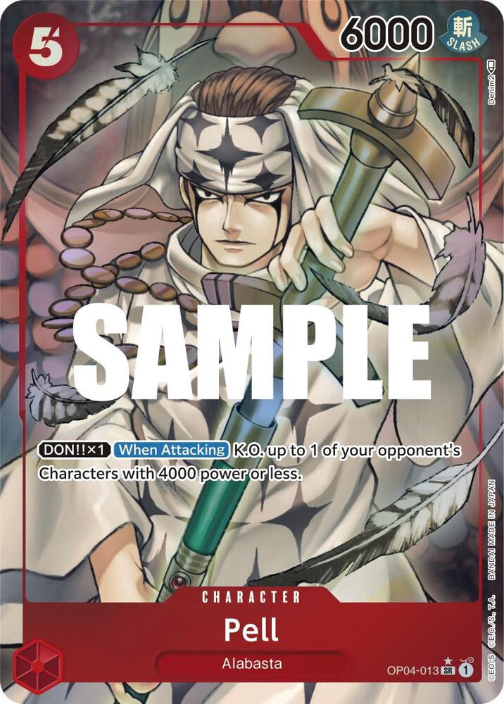 Pell OP04-013 (Kingdoms of Intrigue)  - Alternate Art Foil | Good Games Morley