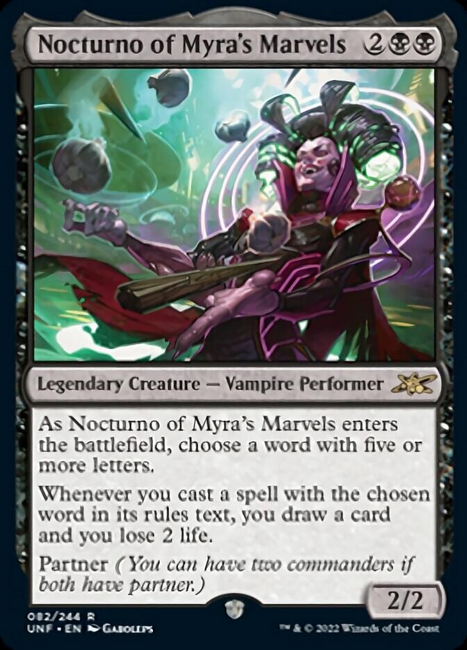 Nocturno of Myra's Marvels [Unfinity] | Good Games Morley