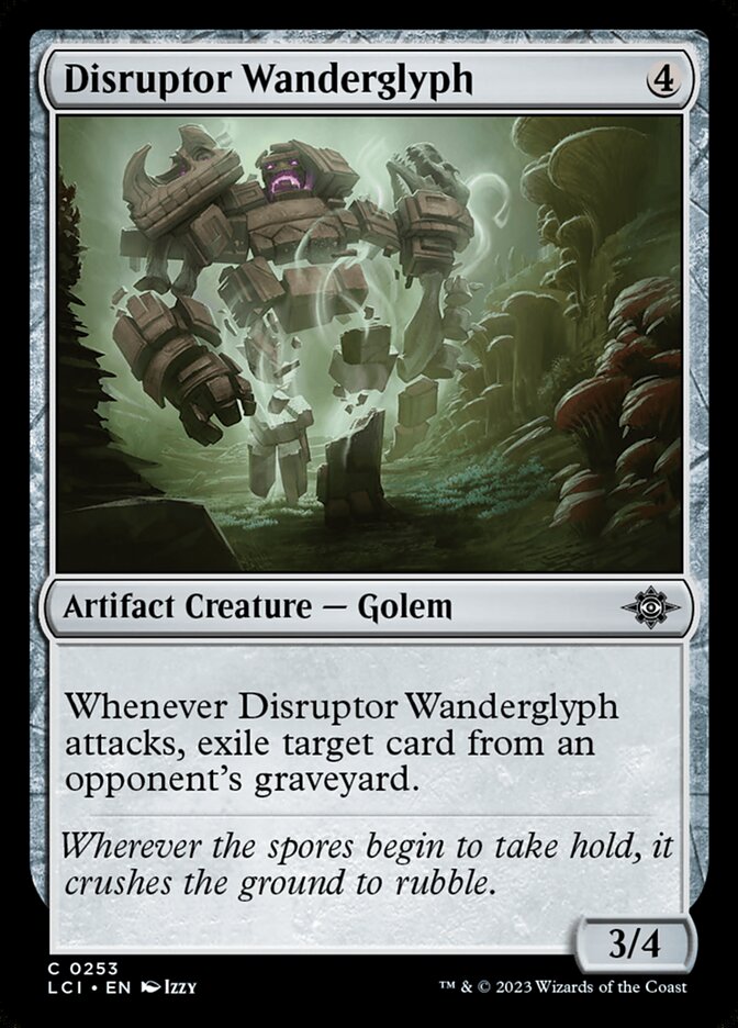 Disruptor Wanderglyph 253/291 (The Lost Caverns of Ixalan)  | Good Games Morley