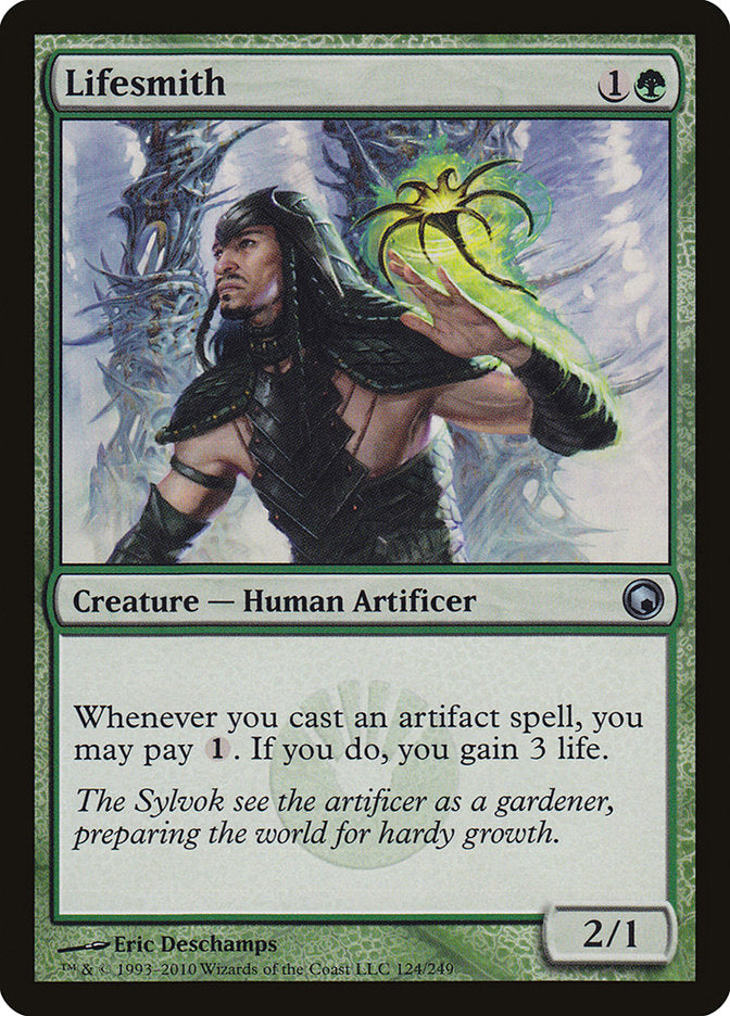 Lifesmith 124/249 (Scars of Mirrodin)  | Good Games Morley
