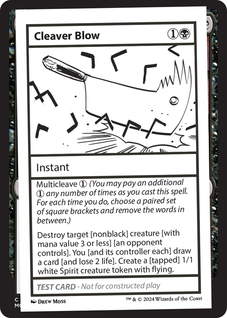 Cleaver Blow [Mystery Booster 2 Playtest Cards] | Good Games Morley