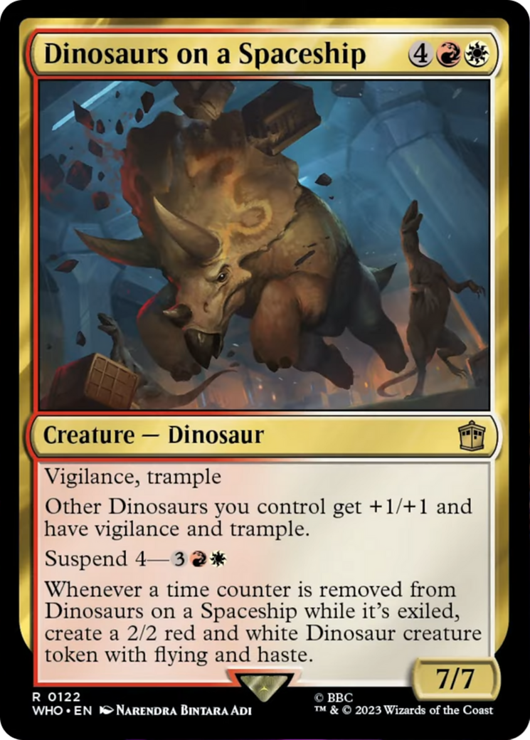 Dinosaurs on a Spaceship [Doctor Who] | Good Games Morley